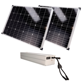 Safire Solcelleanlæg 2x150W, LiFePO4 1920Wh 24V