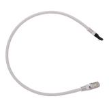 Safire SFTP Patchkabel Cat6A 0,3 m, Hvid, halogenfri