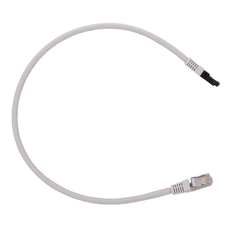 Safire SFTP Patchkabel Cat6A 0,3 m, Hvid, halogenfri