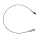 Safire SFTP Patchkabel Cat6A 0,5 m, Hvid, halogenfri