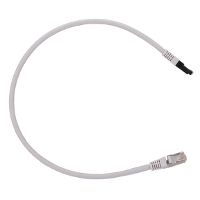 Safire SFTP Patchkabel Cat6A 1 m, Hvid, halogenfri