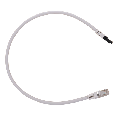 Safire SFTP Patchkabel Cat6A 1 m, Hvid, halogenfri
