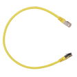 Safire SFTP Patchkabel Cat6A 1 m, Gul, halogenfri