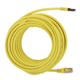 Safire SFTP Patchkabel Cat6A 2 m, Gul, halogenfri