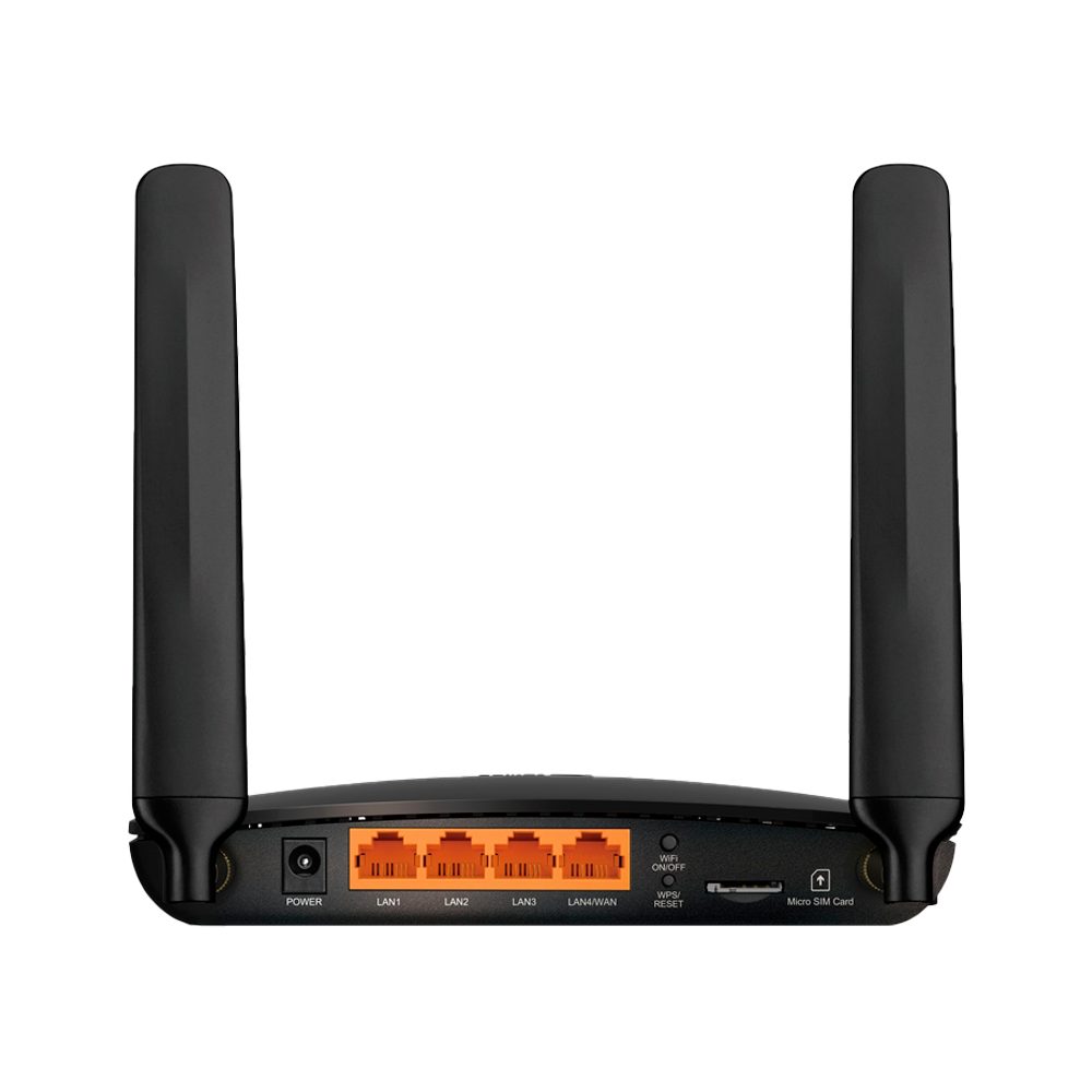 TP Link 4G LTE Router, WiFi + 4 x switch