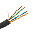 Safire UTP-kabel Cat5E 100m, udendørs, Sort