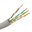 Safire UTP-kabel Cat5E 305m, OFC-kobber, PVC Eca, Grå