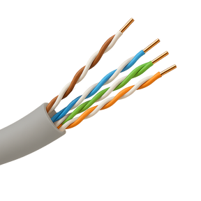 Safire UTP-kabel Cat5E 305m, halogenfri Dca, Grå