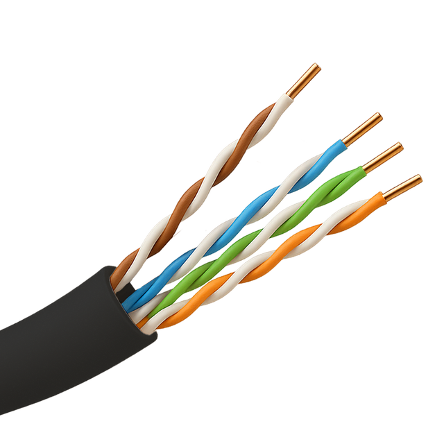 Safire UTP-kabel Cat5E 305m, udendørs, kobberleder