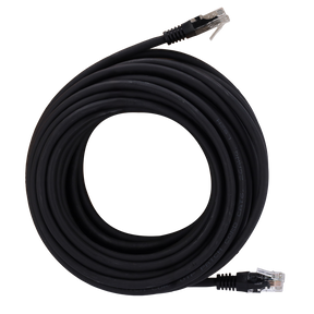 Safire UTP Patchkabel Cat6 20 m, udendørs, Sort