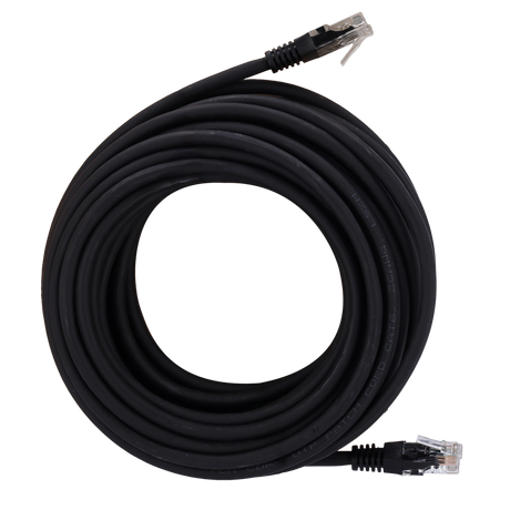 Safire UTP Patchkabel Cat6 20 m, udendørs, Sort