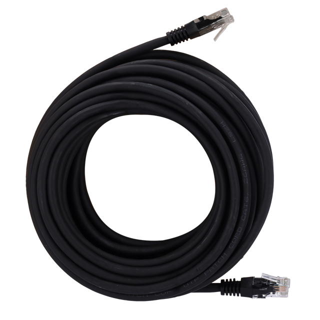 Safire UTP Patchkabel Cat6 20 m, udendørs, Sort