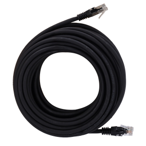 Safire UTP Patchkabel Cat6 30 m, udendørs, Sort