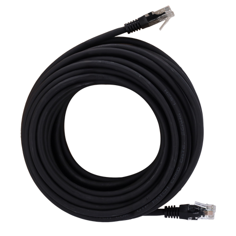 Safire UTP Patchkabel Cat6 30 m, udendørs, Sort