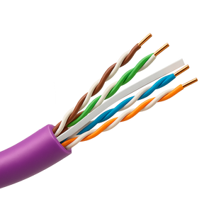 Safire UTP-kabel Cat6 305m, halogenfri Dca PU, Grå