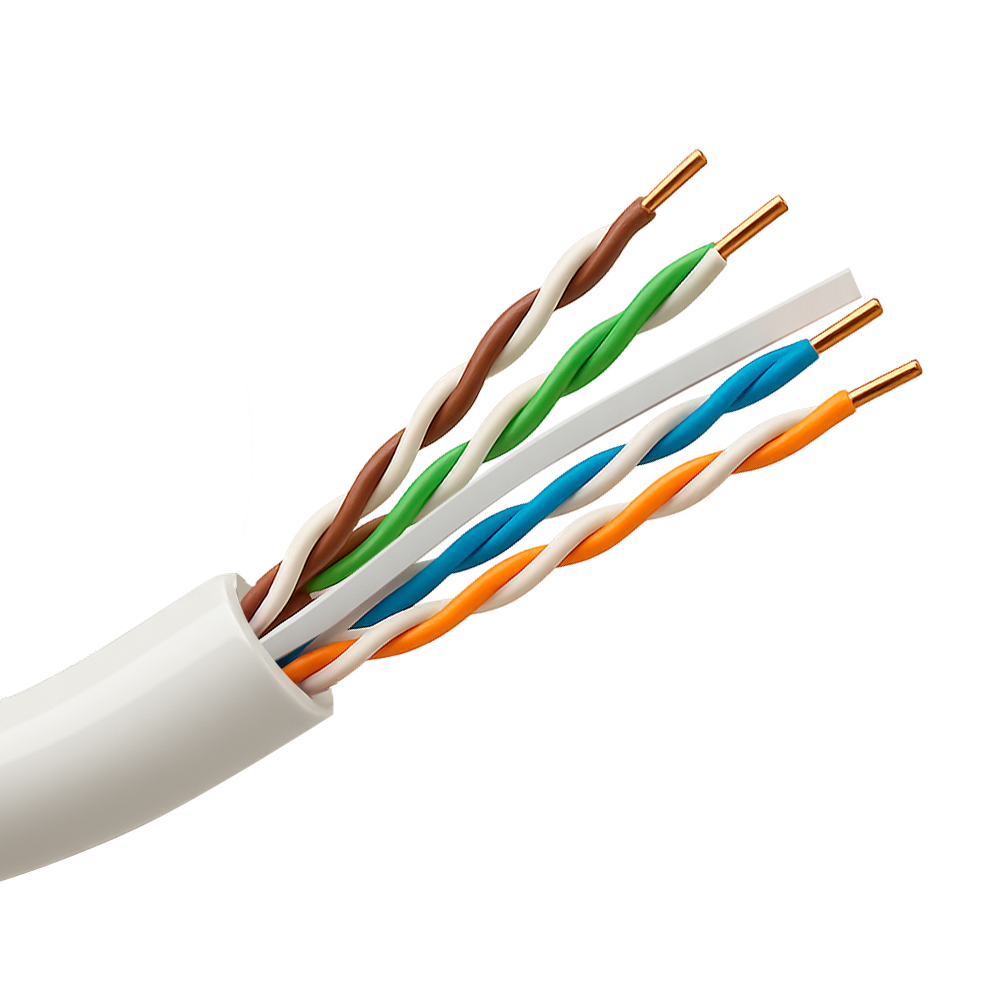Safire UTP-kabel Cat6 305m, halogenfri Dca, Grå