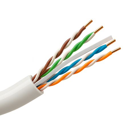 Safire UTP-kabel Cat6 305m, halogenfri Dca, Grå