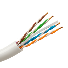 Safire UTP-kabel Cat6 305m, OFC-kobber, udendørs, Hvid