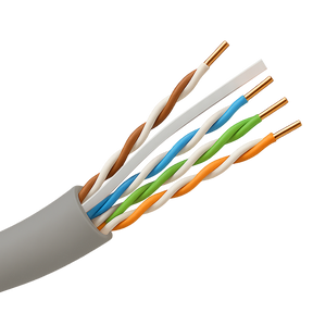 Safire UTP-kabel Cat6 305m, halogenfri Dca, Grå