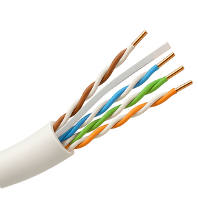 Safire UTP-kabel Cat6 305m, CCA, PVC Eca, Grå