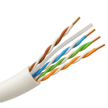 Safire UTP-kabel Cat6 305m, CCA, PVC Eca, Grå