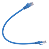 Safire UTP Patchkabel Cat6 0,3 m, Blå, halogenfri