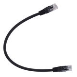 Safire UTP Patchkabel Cat6 0,3 m, Sort, halogenfri
