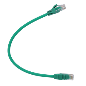 Safire UTP Patchkabel Cat6 0,3 m, Grøn, halogenfri