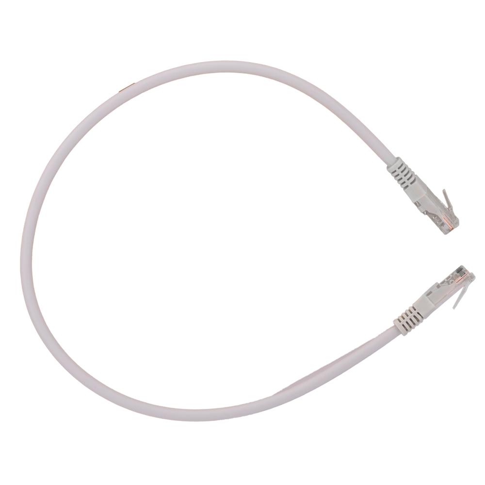 Safire UTP Patchkabel Cat6 0,3 m, Hvid, halogenfri