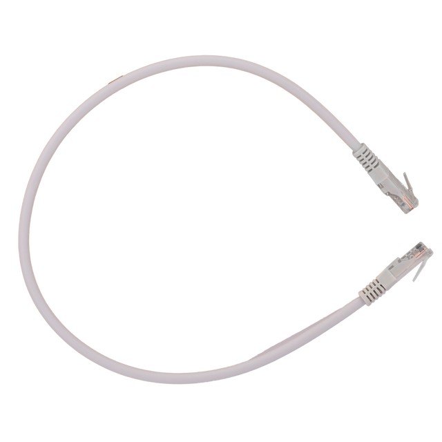 Safire UTP Patchkabel Cat6 0,3 m, Hvid, halogenfri