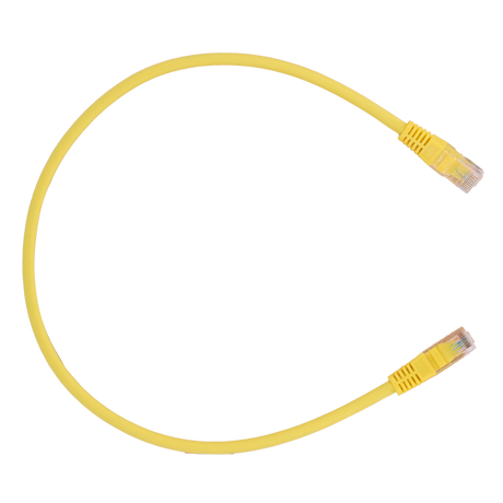 Safire UTP Patchkabel Cat6 0,3 m, Gul, halogenfri