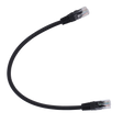 Safire UTP Patchkabel Cat6 0,5 m, Sort, halogenfri