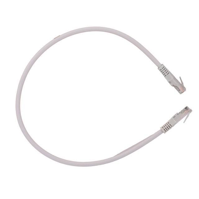 Safire UTP Patchkabel Cat6 0,5 m, Hvid, halogenfri