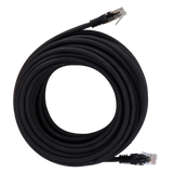 Safire UTP Patchkabel Cat6 10 m, Sort, halogenfri