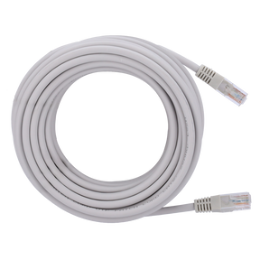 Safire UTP Patchkabel Cat6 10 m, Hvid, halogenfri
