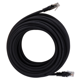 Safire UTP Patchkabel Cat6 20 m, Sort, halogenfri