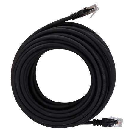Safire UTP Patchkabel Cat6 20 m, Sort, halogenfri
