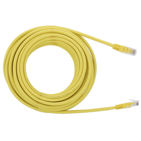 Safire UTP Patchkabel Cat6 20 m, Gul, halogenfri