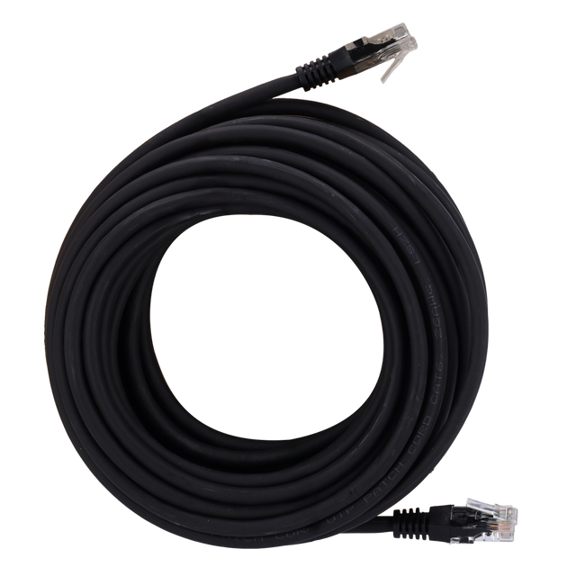 Safire UTP Patchkabel Cat6 2 m, Sort, halogenfri