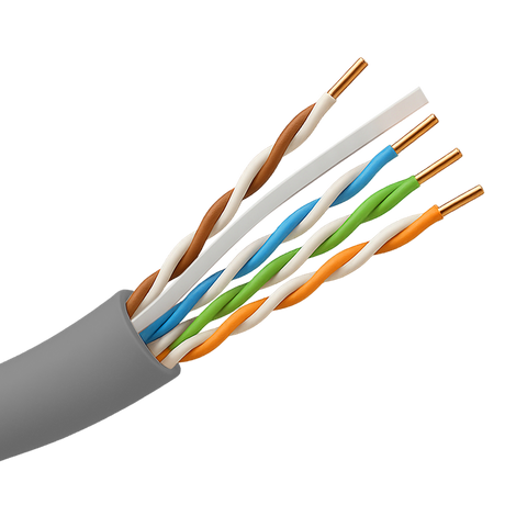 UTP Kabeltromle Cat6A 305m PVC Eca, OFC kobber