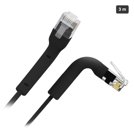 UTP6A-FLEX-3BK
