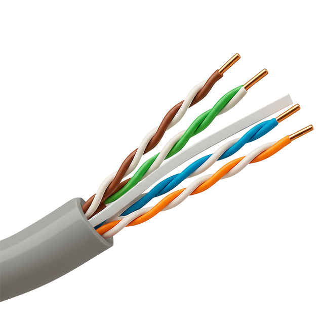 UTP Installationskabel Cat6 305m Spole Grå