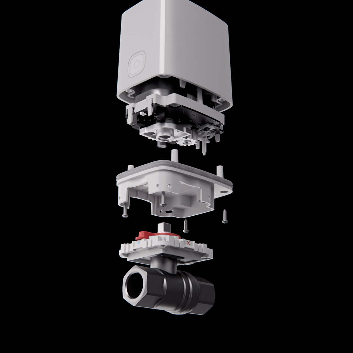 Ajax WaterStop 1", Hvid