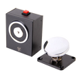 Elektromagnetisk dørholder 50kg, 24VDC, enkeltdør