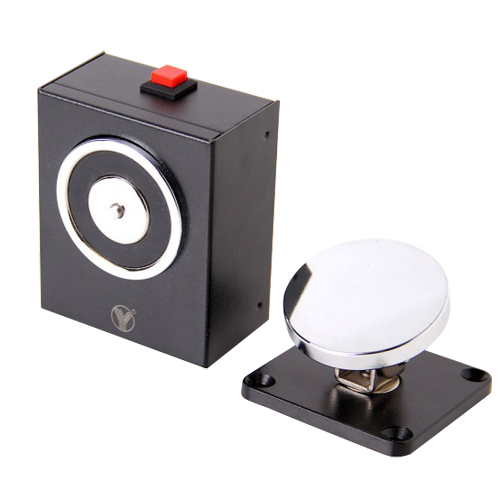 Elektromagnetisk dørholder 50kg, 24VDC, enkeltdør