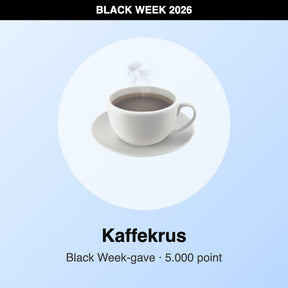 Kaffekrus – Black Week-gave