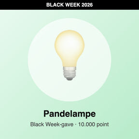 Pandelampe – Black Week-gave