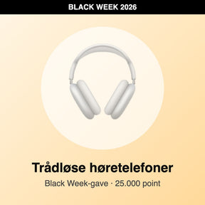Trådløse høretelefoner – Black Week-gave