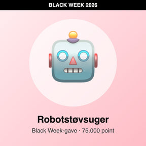 Robotstøvsuger – Black Week-gave