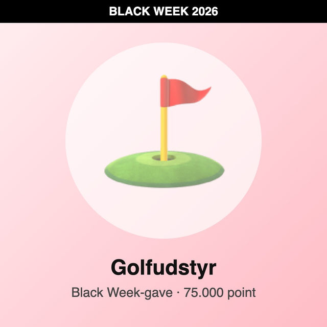 Golfudstyr – Black Week-gave